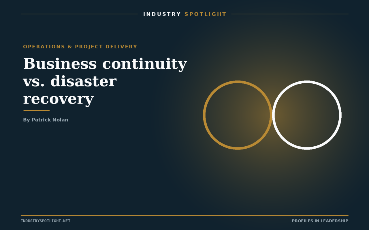 Business Continuity vs. Disaster Recovery: What’s the Difference?