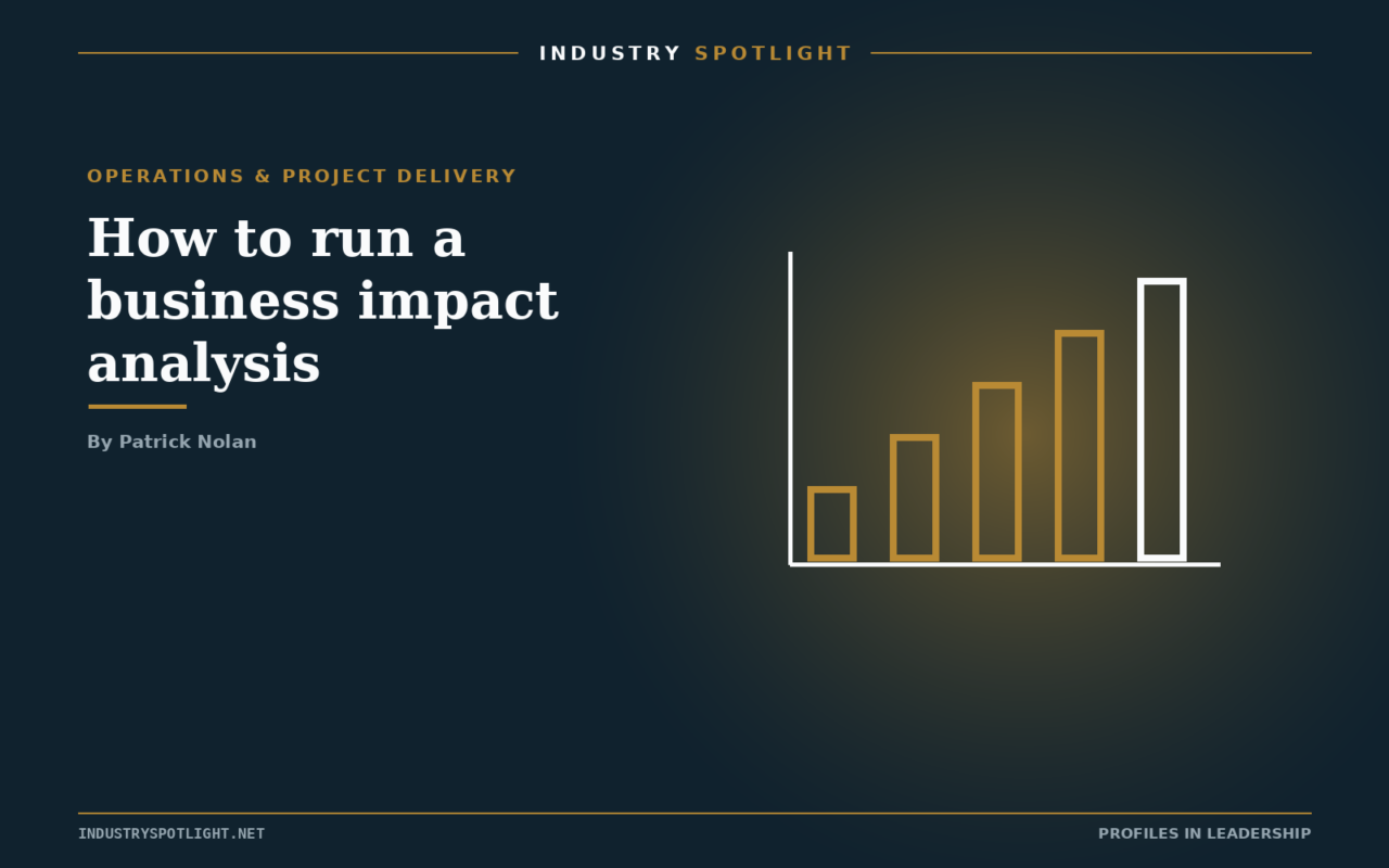 How to Conduct a Business Impact Analysis (BIA)