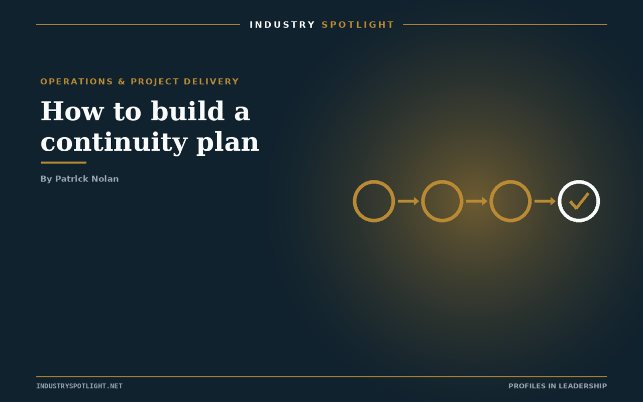 How to Build a Business Continuity Plan: A Step-by-Step Guide