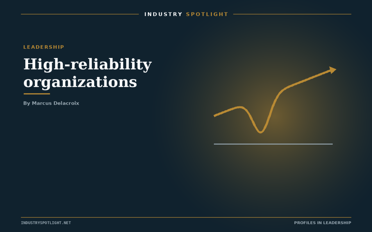 Building Organizational Resilience: Lessons from High-Reliability Organizations