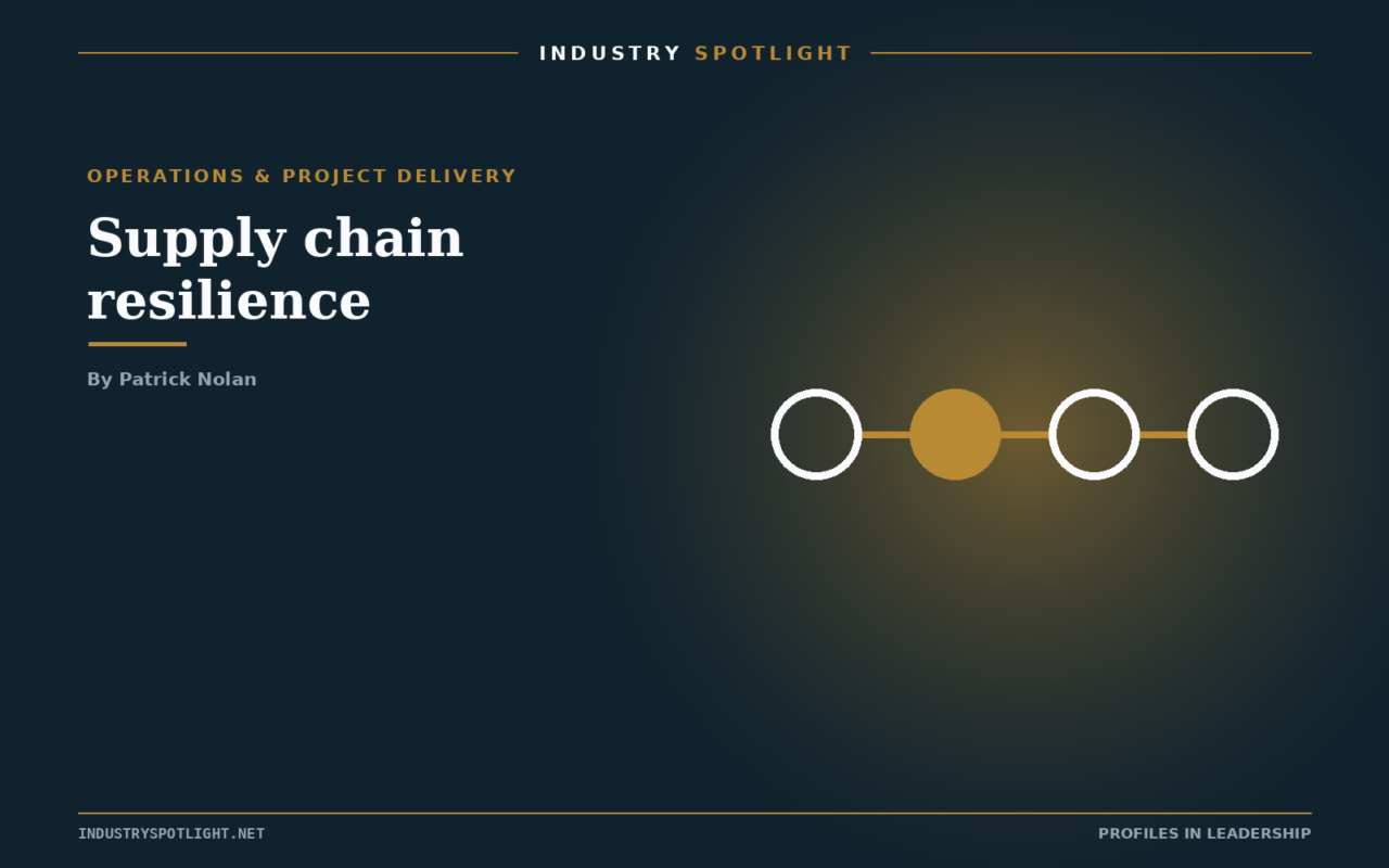 Supply Chain Resilience: Managing Third-Party and Supplier Risk