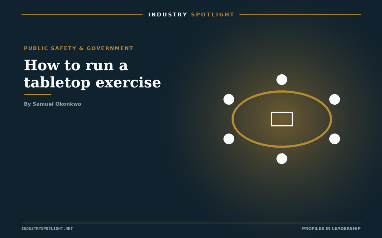 How to Run a Tabletop Exercise (and Why Drills Matter)